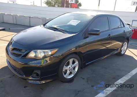 2012 Toyota Corolla S из США, поврежденный, VIN 2T1BU4EE3CC899309